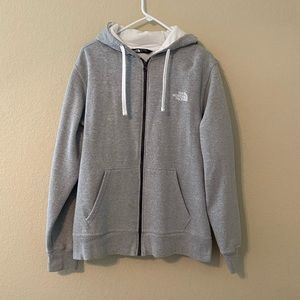 The North Face Zip-Up Cotton Hoodie • L